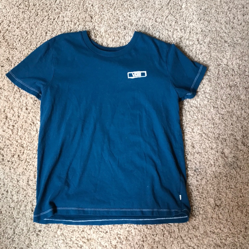 Blue vans t shirt